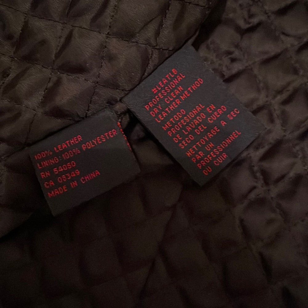 Rare Ralph Lauren Leather Jacket - Picture 5 of 5